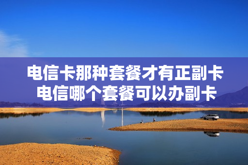 电信卡那种套餐才有正副卡 电信哪个套餐可以办副卡