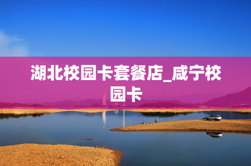 湖北校园卡套餐店_咸宁校园卡