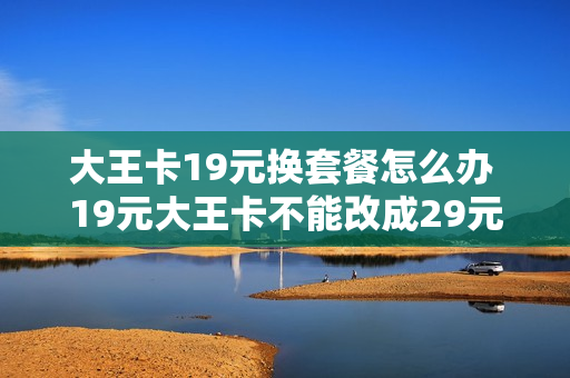 大王卡19元换套餐怎么办 19元大王卡不能改成29元吗