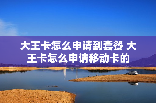 大王卡怎么申请到套餐 大王卡怎么申请移动卡的
