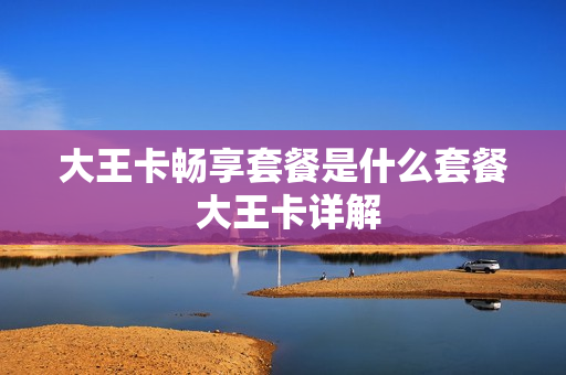 大王卡畅享套餐是什么套餐 大王卡详解