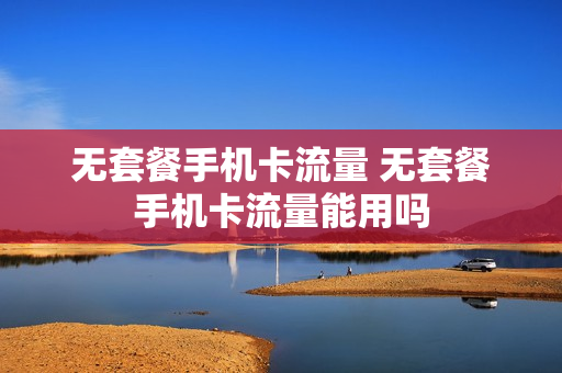无套餐手机卡流量 无套餐手机卡流量能用吗