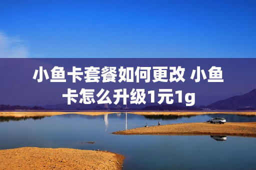 小鱼卡套餐如何更改 小鱼卡怎么升级1元1g