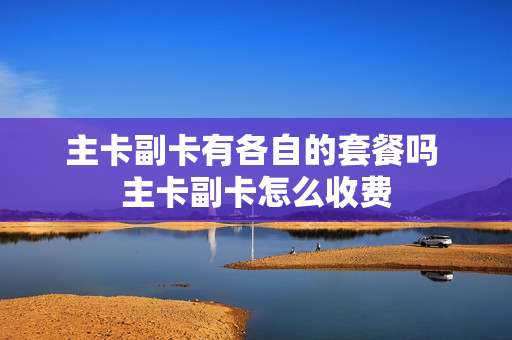 主卡副卡有各自的套餐吗 主卡副卡怎么收费