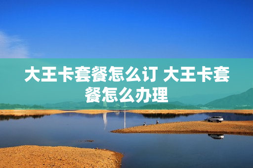 大王卡套餐怎么订 大王卡套餐怎么办理