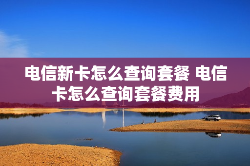 电信新卡怎么查询套餐 电信卡怎么查询套餐费用