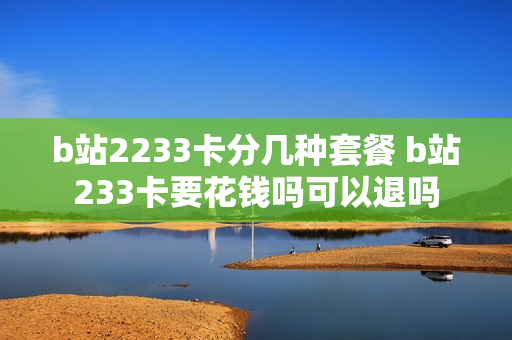 b站2233卡分几种套餐 b站233卡要花钱吗可以退吗