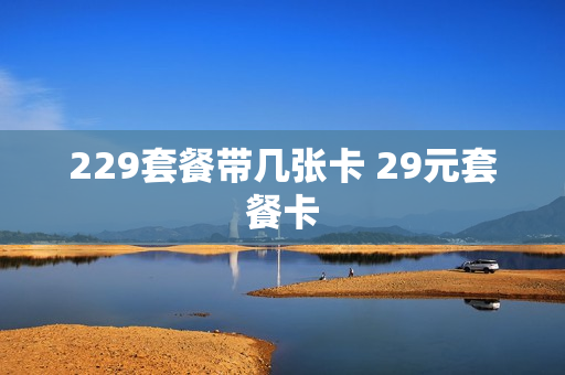 229套餐带几张卡 29元套餐卡