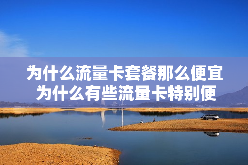 为什么流量卡套餐那么便宜 为什么有些流量卡特别便宜