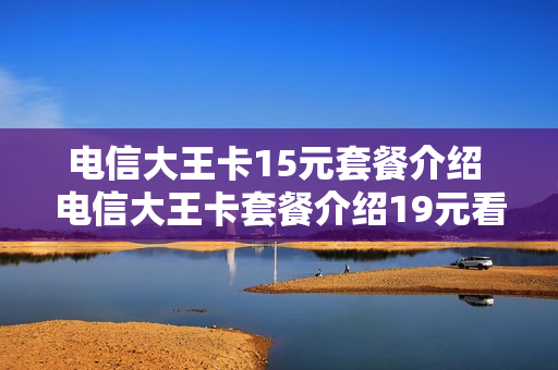 电信大王卡15元套餐介绍 电信大王卡套餐介绍19元看什么是免费的