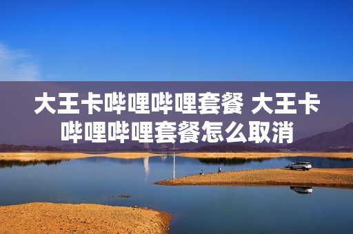 大王卡哔哩哔哩套餐 大王卡哔哩哔哩套餐怎么取消