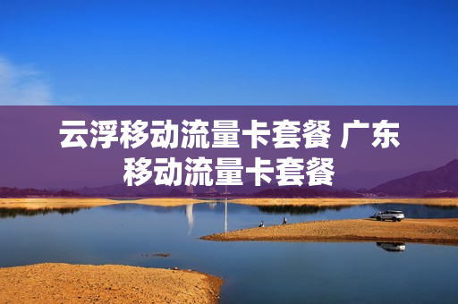 云浮移动流量卡套餐 广东移动流量卡套餐
