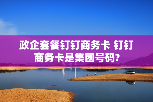 政企套餐钉钉商务卡 钉钉商务卡是集团号码?