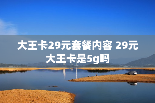 大王卡29元套餐内容 29元大王卡是5g吗