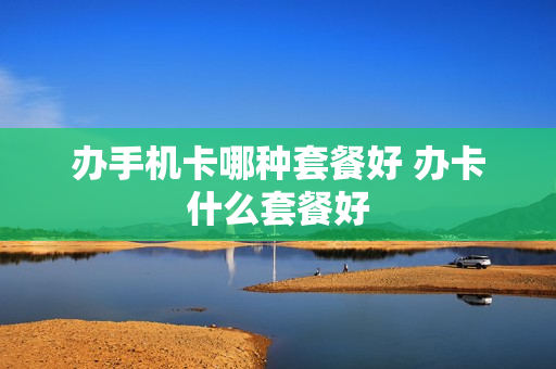 办手机卡哪种套餐好 办卡什么套餐好