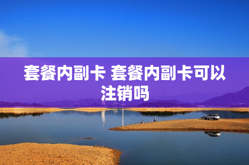 套餐内副卡 套餐内副卡可以注销吗