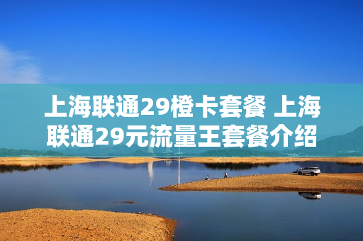 上海联通29橙卡套餐 上海联通29元流量王套餐介绍