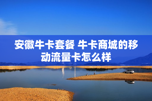 安徽牛卡套餐 牛卡商城的移动流量卡怎么样