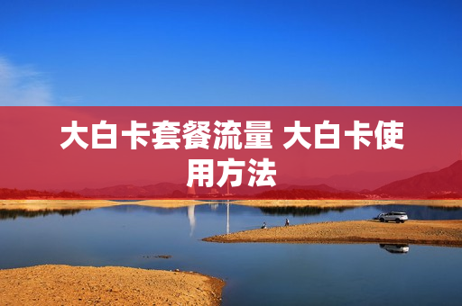 大白卡套餐流量 大白卡使用方法