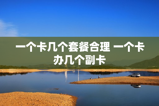 一个卡几个套餐合理 一个卡办几个副卡
