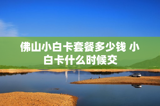 佛山小白卡套餐多少钱 小白卡什么时候交