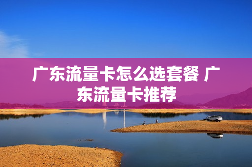 广东流量卡怎么选套餐 广东流量卡推荐