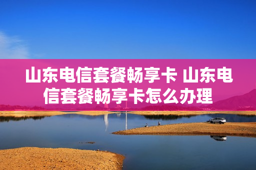 山东电信套餐畅享卡 山东电信套餐畅享卡怎么办理