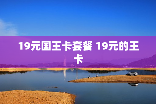 19元国王卡套餐 19元的王卡
