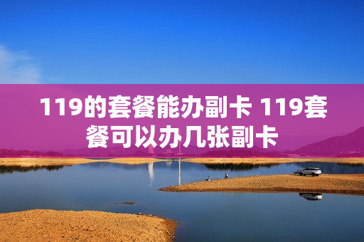 119的套餐能办副卡 119套餐可以办几张副卡