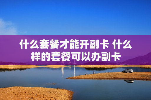 什么套餐才能开副卡 什么样的套餐可以办副卡