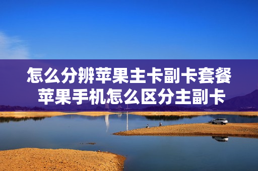 怎么分辨苹果主卡副卡套餐 苹果手机怎么区分主副卡槽
