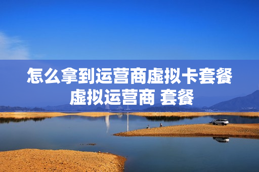 怎么拿到运营商虚拟卡套餐 虚拟运营商 套餐