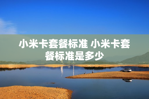 小米卡套餐标准 小米卡套餐标准是多少
