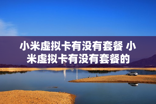 小米虚拟卡有没有套餐 小米虚拟卡有没有套餐的