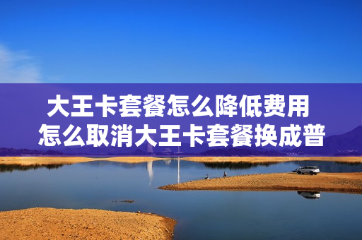 大王卡套餐怎么降低费用 怎么取消大王卡套餐换成普通卡