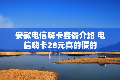 安徽电信嗨卡套餐介绍 电信嗨卡28元真的假的