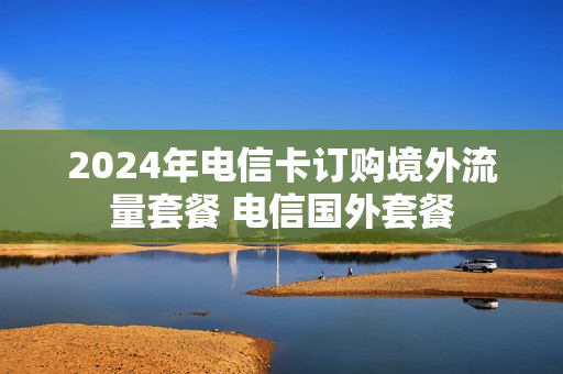 2024年电信卡订购境外流量套餐 电信国外套餐