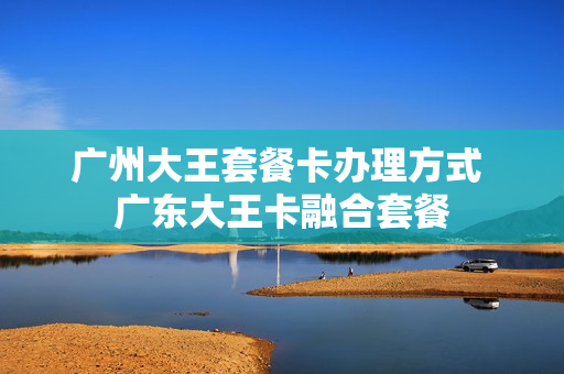 广州大王套餐卡办理方式 广东大王卡融合套餐