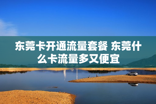 东莞卡开通流量套餐 东莞什么卡流量多又便宜