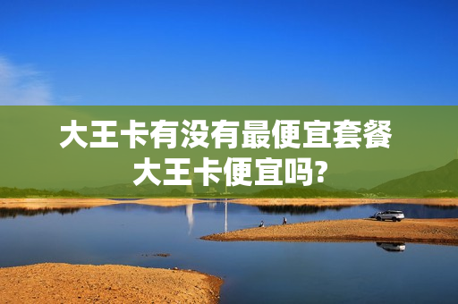 大王卡有没有最便宜套餐 大王卡便宜吗?