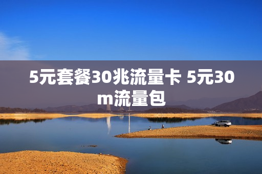 5元套餐30兆流量卡 5元30m流量包