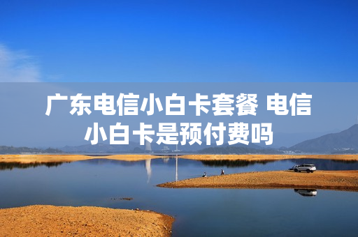 广东电信小白卡套餐 电信小白卡是预付费吗
