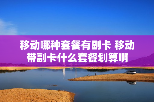移动哪种套餐有副卡 移动带副卡什么套餐划算啊
