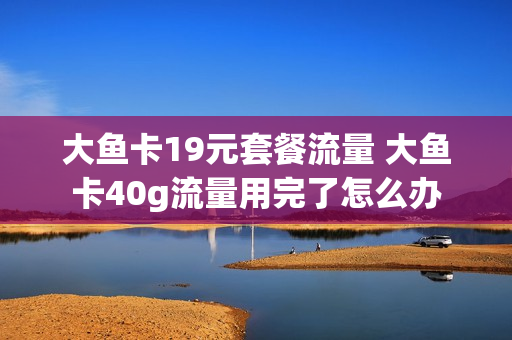 大鱼卡19元套餐流量 大鱼卡40g流量用完了怎么办