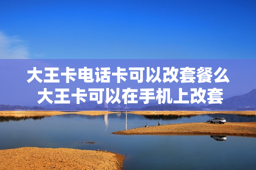 大王卡电话卡可以改套餐么 大王卡可以在手机上改套餐吗