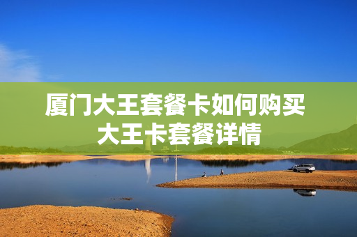 厦门大王套餐卡如何购买 大王卡套餐详情