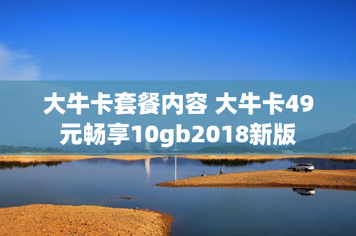 大牛卡套餐内容 大牛卡49元畅享10gb2018新版