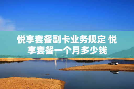 悦享套餐副卡业务规定 悦享套餐一个月多少钱