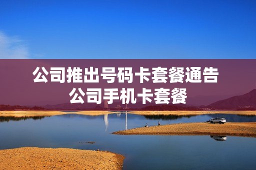 公司推出号码卡套餐通告 公司手机卡套餐