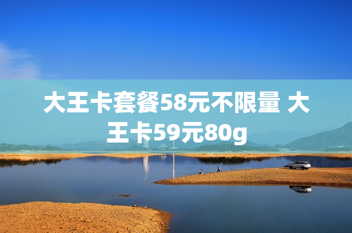 大王卡套餐58元不限量 大王卡59元80g